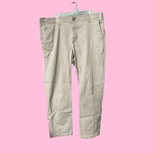 Lee Extreme Comfort Mens Straight Fit Khaki Pants 40x32